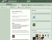 Tablet Screenshot of dickclan.deviantart.com