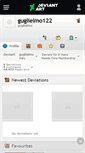 Mobile Screenshot of guglielmo122.deviantart.com