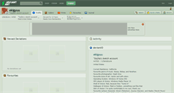 Desktop Screenshot of ekigyuu.deviantart.com