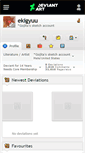 Mobile Screenshot of ekigyuu.deviantart.com