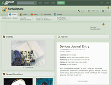 Tablet Screenshot of fankaslimaka.deviantart.com