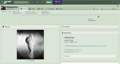 Desktop Screenshot of missmatches.deviantart.com