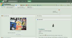 Desktop Screenshot of finnroberts.deviantart.com