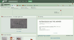 Desktop Screenshot of gabbstarrr.deviantart.com