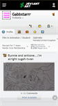 Mobile Screenshot of gabbstarrr.deviantart.com