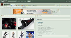 Desktop Screenshot of nmfd3005.deviantart.com