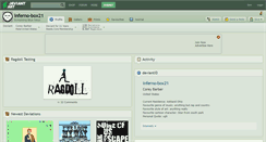 Desktop Screenshot of inferno-box21.deviantart.com
