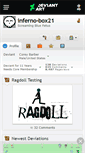 Mobile Screenshot of inferno-box21.deviantart.com