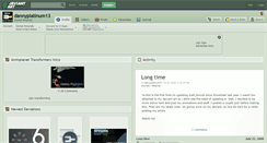 Desktop Screenshot of dannyplatinum13.deviantart.com
