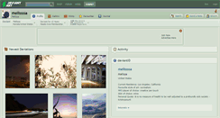 Desktop Screenshot of melissssa.deviantart.com