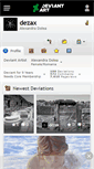 Mobile Screenshot of dezax.deviantart.com