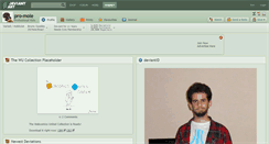 Desktop Screenshot of pro-mole.deviantart.com