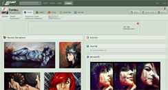 Desktop Screenshot of fontku.deviantart.com