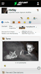 Mobile Screenshot of nixfay.deviantart.com