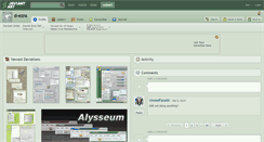 Desktop Screenshot of d-ezra.deviantart.com