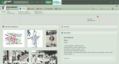 Desktop Screenshot of mrs-marvel.deviantart.com