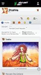 Mobile Screenshot of jitushka.deviantart.com