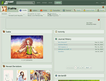 Tablet Screenshot of jitushka.deviantart.com