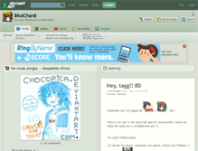 Tablet Screenshot of 8koichan8.deviantart.com