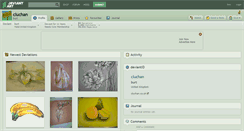 Desktop Screenshot of cluchan.deviantart.com