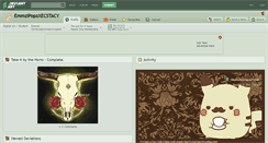 Desktop Screenshot of emmzipopzxecstacy.deviantart.com