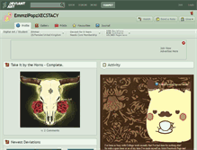 Tablet Screenshot of emmzipopzxecstacy.deviantart.com
