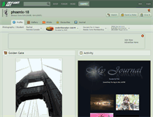 Tablet Screenshot of phoenix-18.deviantart.com