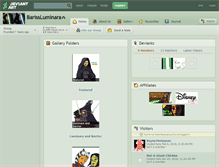 Tablet Screenshot of barissluminara.deviantart.com