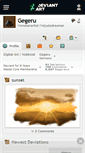 Mobile Screenshot of gegeru.deviantart.com
