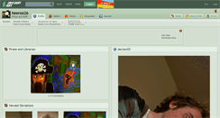 Desktop Screenshot of heero626.deviantart.com