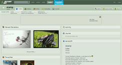 Desktop Screenshot of anarqy.deviantart.com