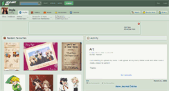 Desktop Screenshot of inyia.deviantart.com