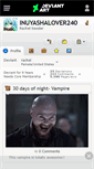 Mobile Screenshot of inuyashalover240.deviantart.com