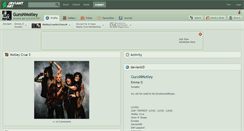 Desktop Screenshot of gunsnmotley.deviantart.com