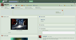 Desktop Screenshot of mag1xx.deviantart.com
