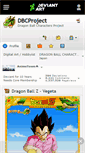 Mobile Screenshot of dbcproject.deviantart.com