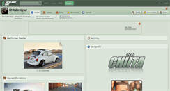 Desktop Screenshot of chitadesigner.deviantart.com