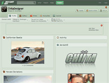 Tablet Screenshot of chitadesigner.deviantart.com