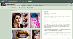 Desktop Screenshot of make-upcity.deviantart.com