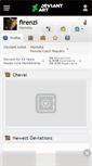 Mobile Screenshot of firenzi.deviantart.com