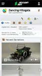 Mobile Screenshot of dancing-hitogata.deviantart.com