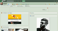 Desktop Screenshot of nakoot.deviantart.com