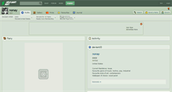 Desktop Screenshot of nonay.deviantart.com
