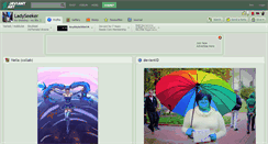 Desktop Screenshot of ladyseeker.deviantart.com