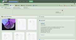Desktop Screenshot of leofox7.deviantart.com