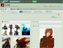 Tablet Screenshot of jacob88.deviantart.com