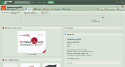 Desktop Screenshot of delatorre-politik.deviantart.com