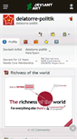 Mobile Screenshot of delatorre-politik.deviantart.com