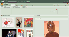 Desktop Screenshot of mellojoy.deviantart.com
