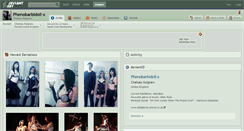 Desktop Screenshot of phenobarbidoll-x.deviantart.com